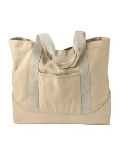 sturdy white bag