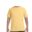 Custom embroidered short sleeve yellow t shirt