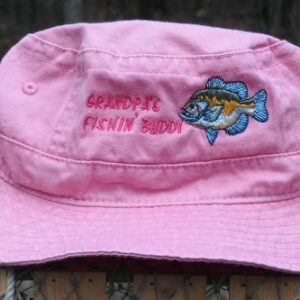 kid’s bucket hat in pink