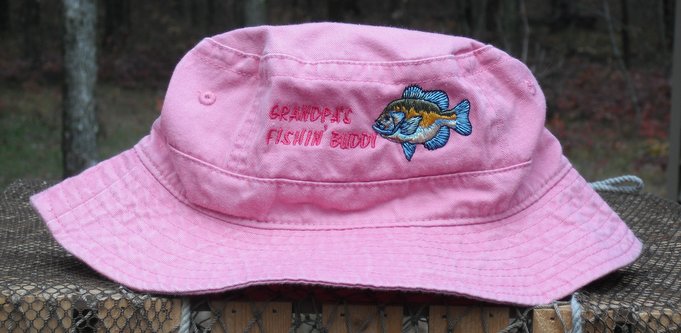 kid’s bucket hat in pink