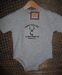 gray baby clothing