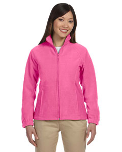 woman wearing pink jacket