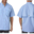 Columbia blue colored bahama short sleeve shirt