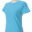 Blue Ladies embroidered short sleeve shirt