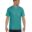 Custom embroidered short sleeve green shirt