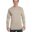 Embroidered off white long sleeve t shirt