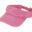 Pink Colored custom embroidered visor