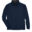 A Navy Blue Color Sweater With Front Zipper