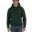 Mens great lakes embroidered green crew sweaters