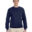 Mens great lakes embroidered navy blue crew sweaters